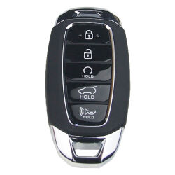 Hyundai 2019 Smart Key Shell 4+1 Button Siyah - 1