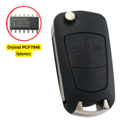 Opel Vectra C Sustalı Kumanda (Orijinal PCF7946 İşlemcili) 434MHz PCF7946 - 1